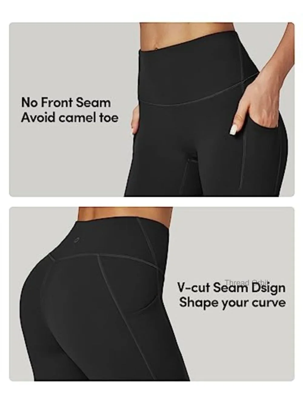 High Waisted Tummy Control Biker Shorts with Pockets 8